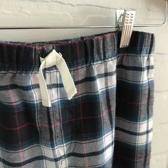 Joe Fresh Boys Plaid pajama bottom Blue/white/gray/red Size L - Picture 2 of 4